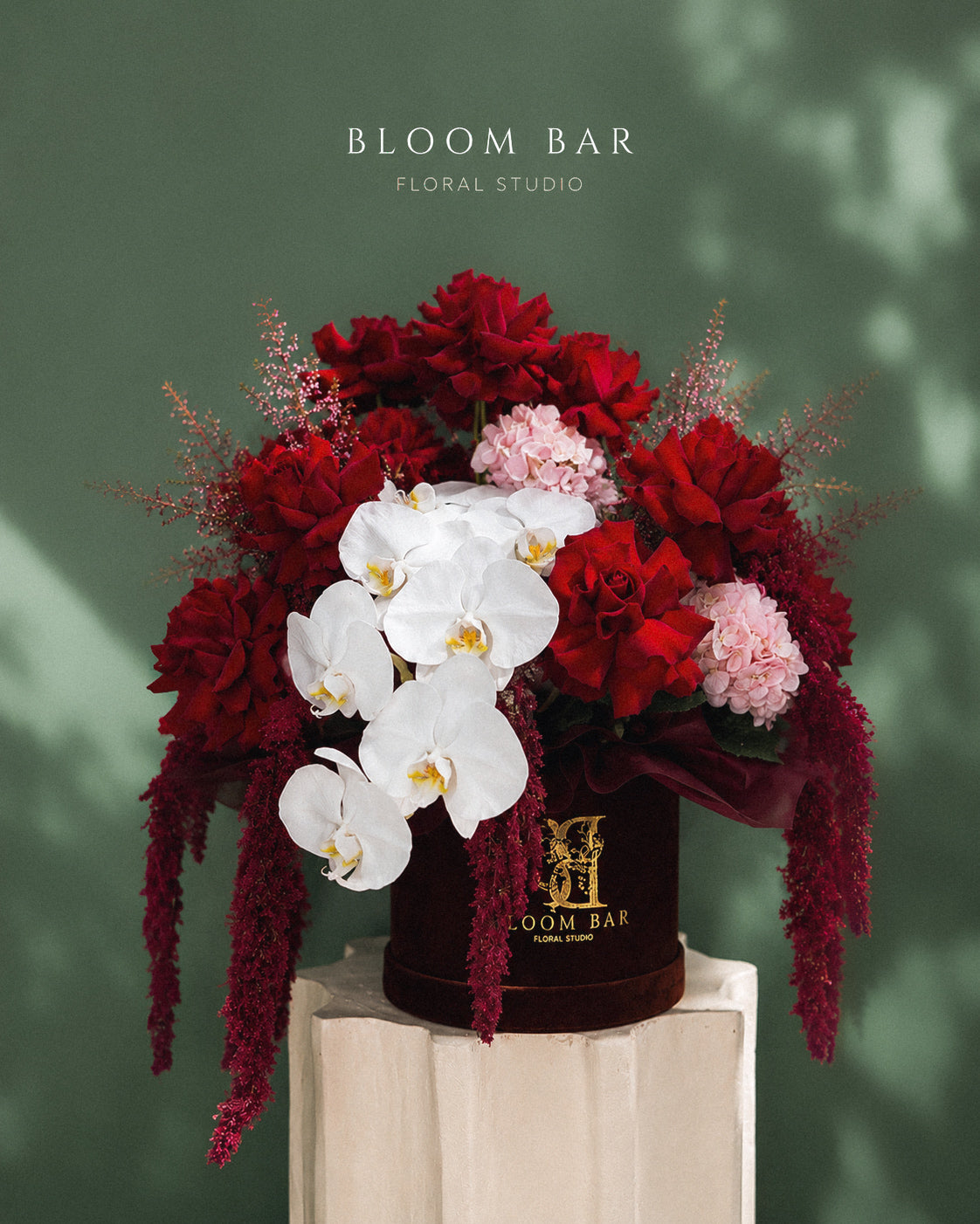 Crimson Orchid Symphony