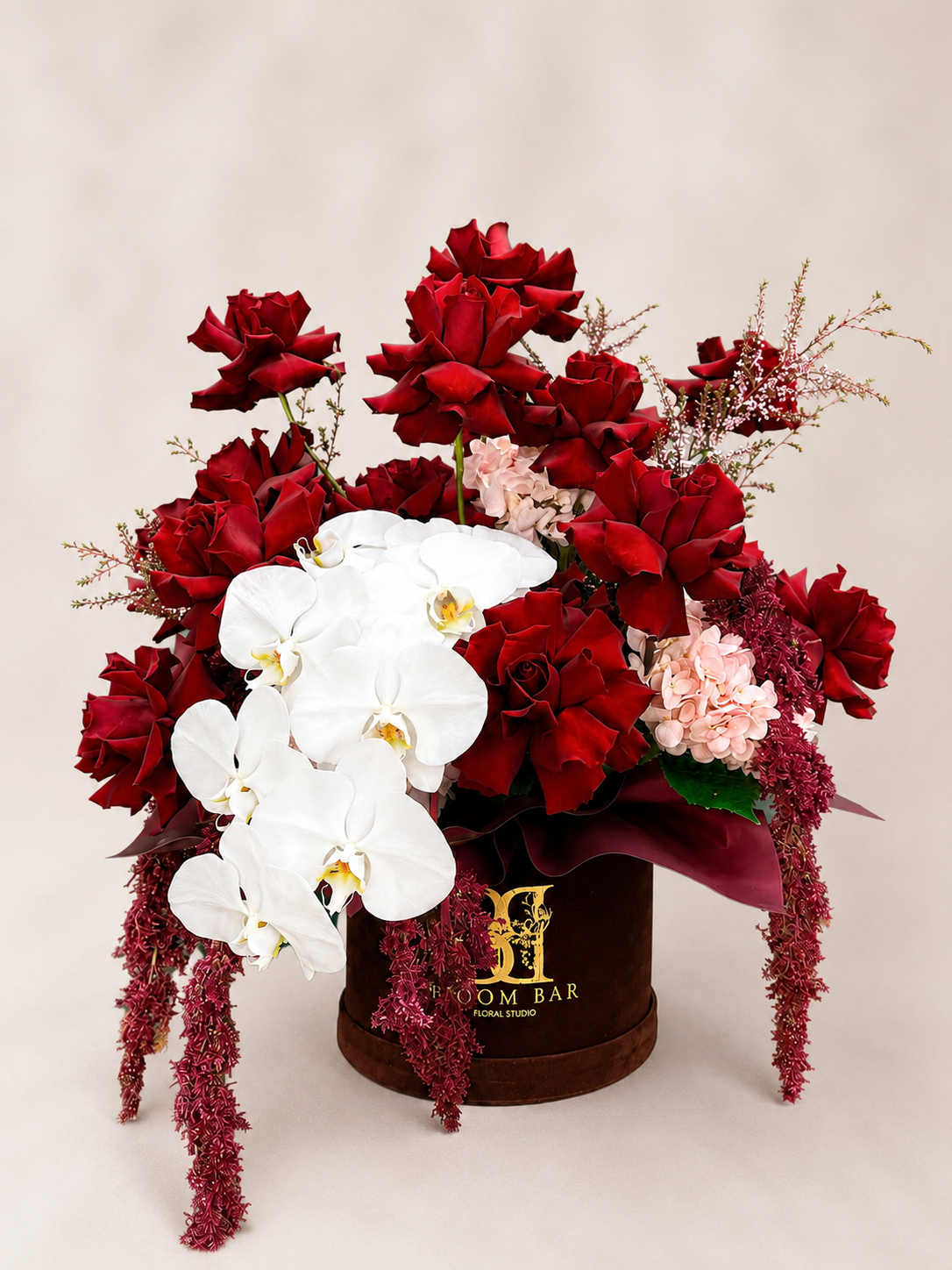 Crimson Orchid Symphony