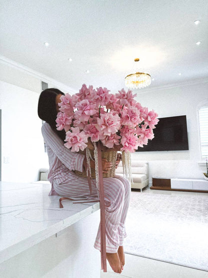 Blushing Bloom Basket"