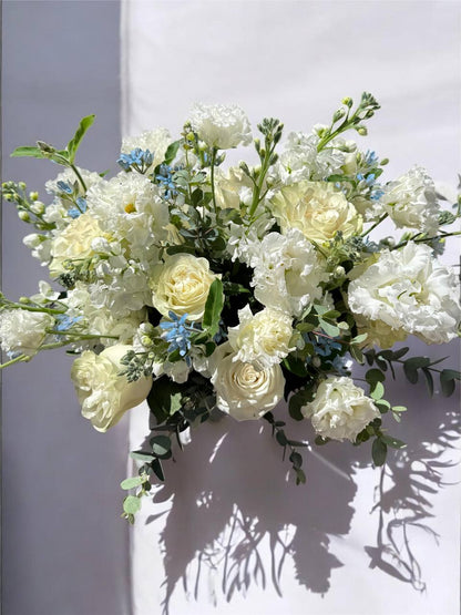 White and Azure