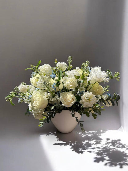 White and Azure
