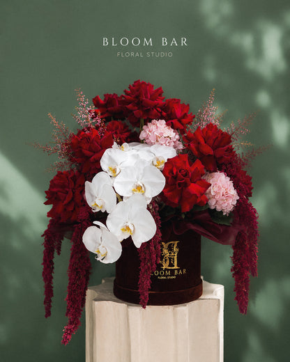 Crimson Orchid Symphony