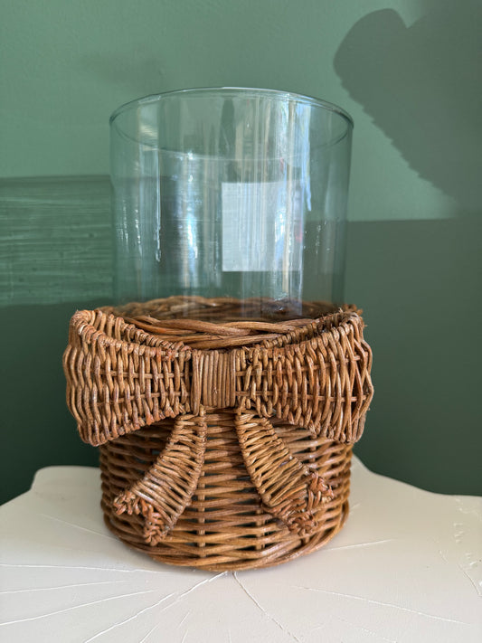 Basket Flower Vase 10 Inch