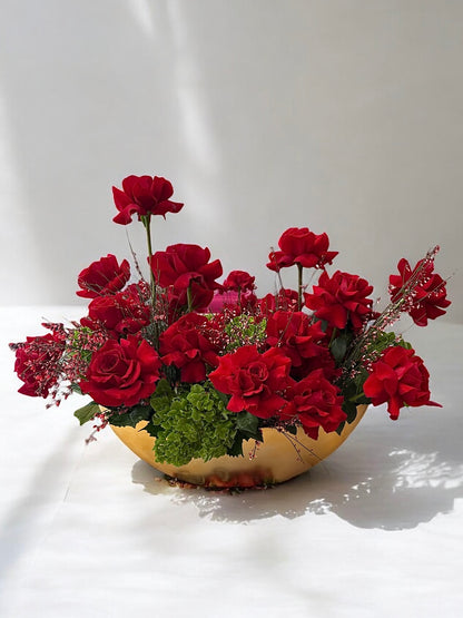 Red and Green Elegance