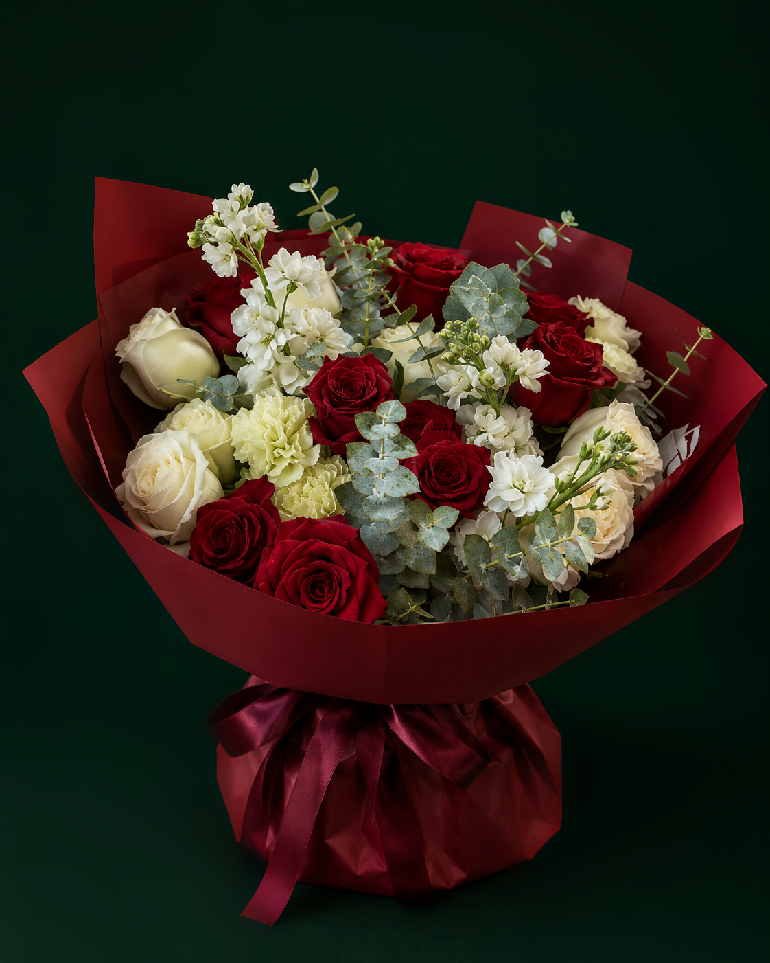 Red and white elegance