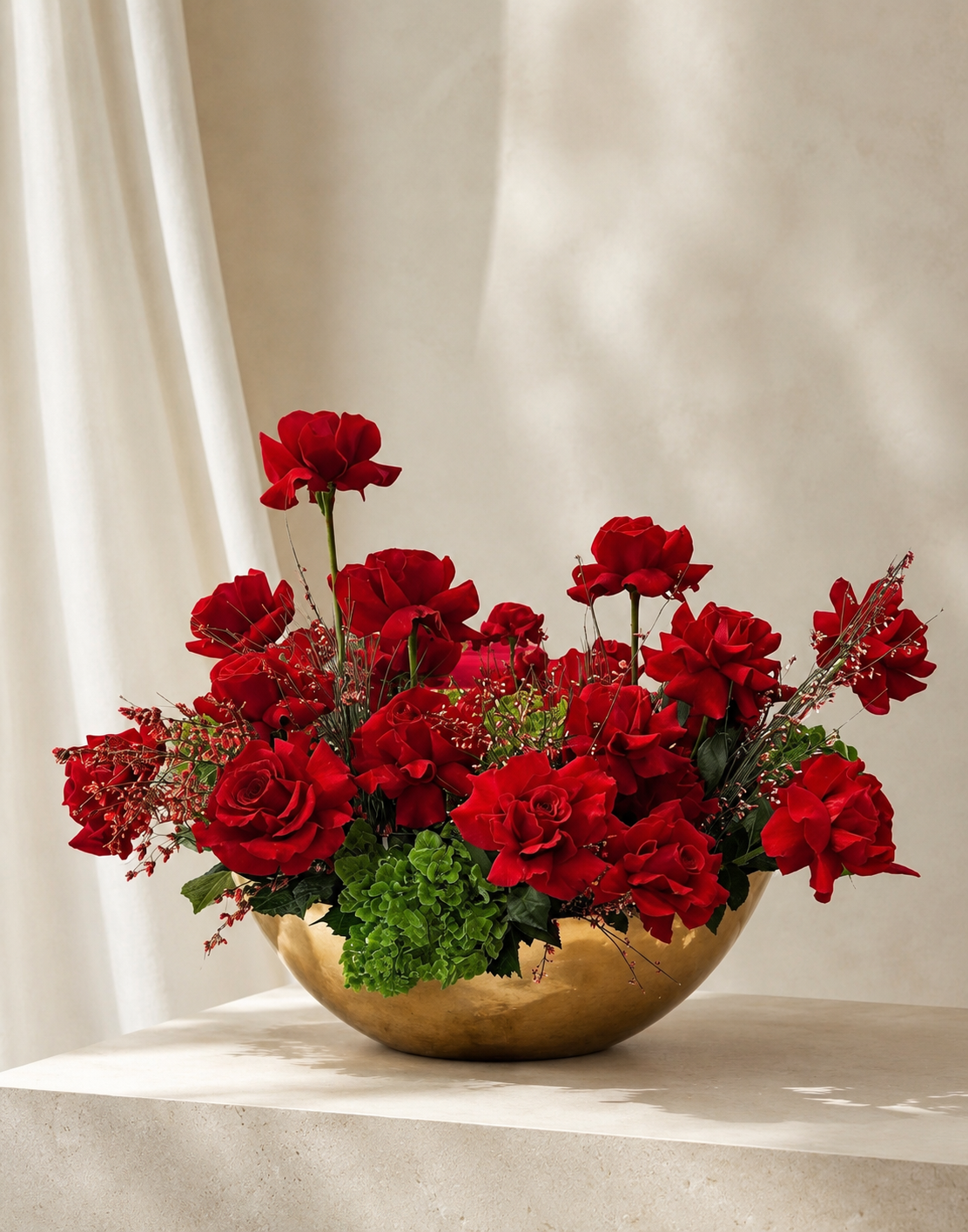 Red and Green Elegance