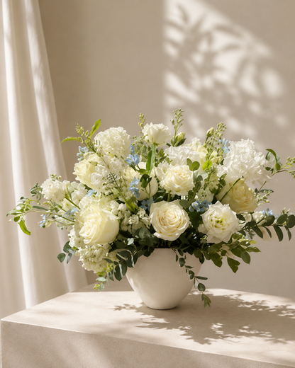 White and Azure