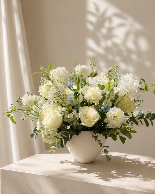 White and Azure