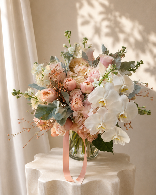 Blush Elegance Vase