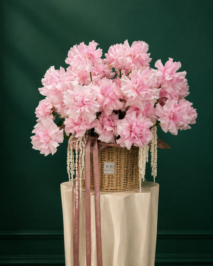 Blushing Bloom Basket