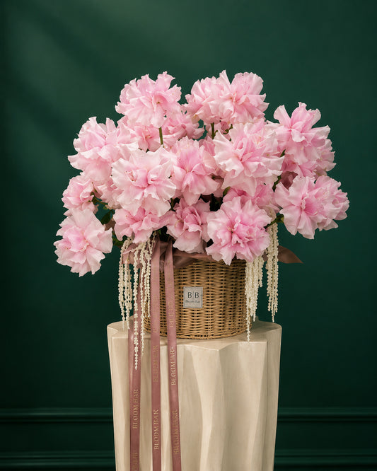 Blushing Bloom Basket