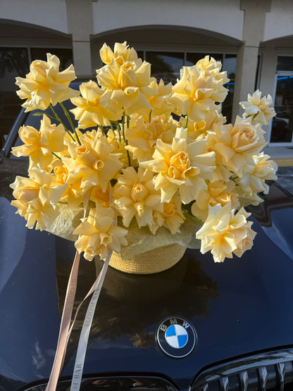 Sunny Yellow Roses