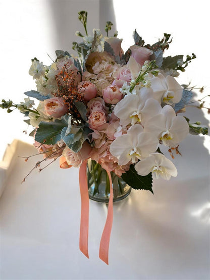 Blush Elegance Vase